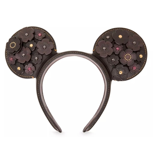 Disney x Coach Minnie Mouse Ears Genuine Leather ⎮ Disney Designer Collection - Picture 1 of 6